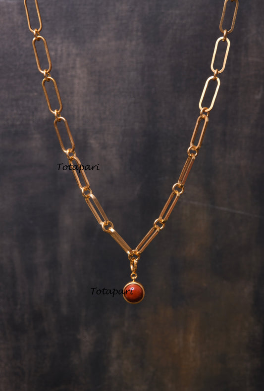 Root Chakra Linked Necklace