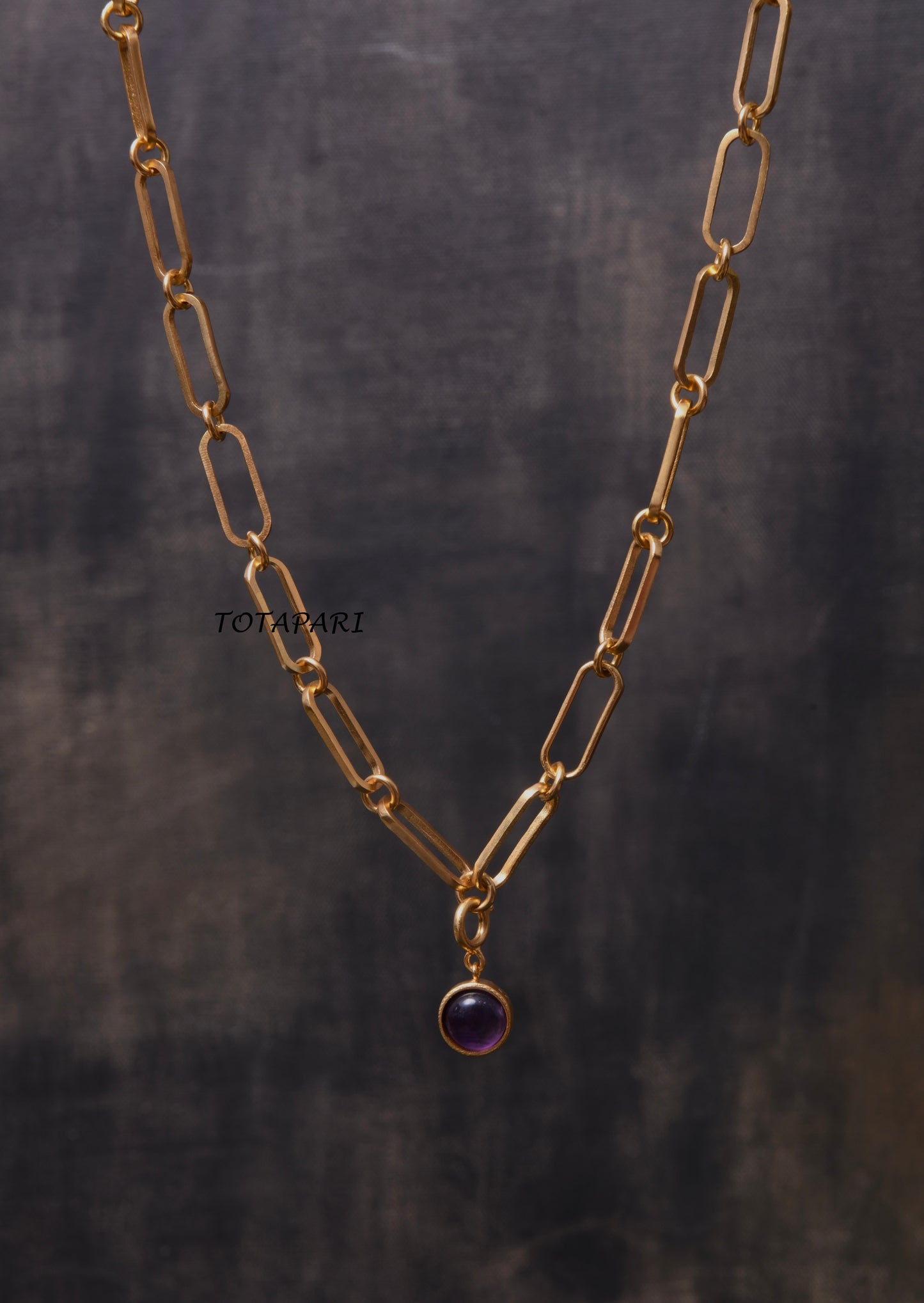 Crown Chakra Linked Necklace