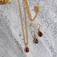 Ruby Minimal Pendant  Set