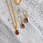Ruby Minimal Pendant  Set