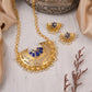 Mogra Necklace with Marigold Studs