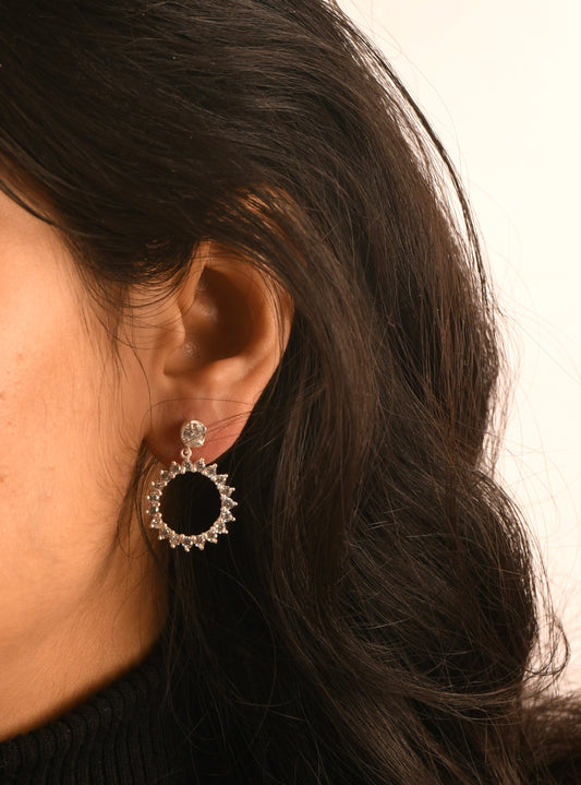 Wreath of Stars Earrings (92.5 Silver)