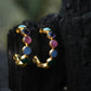 Emily Rainbow Hoops