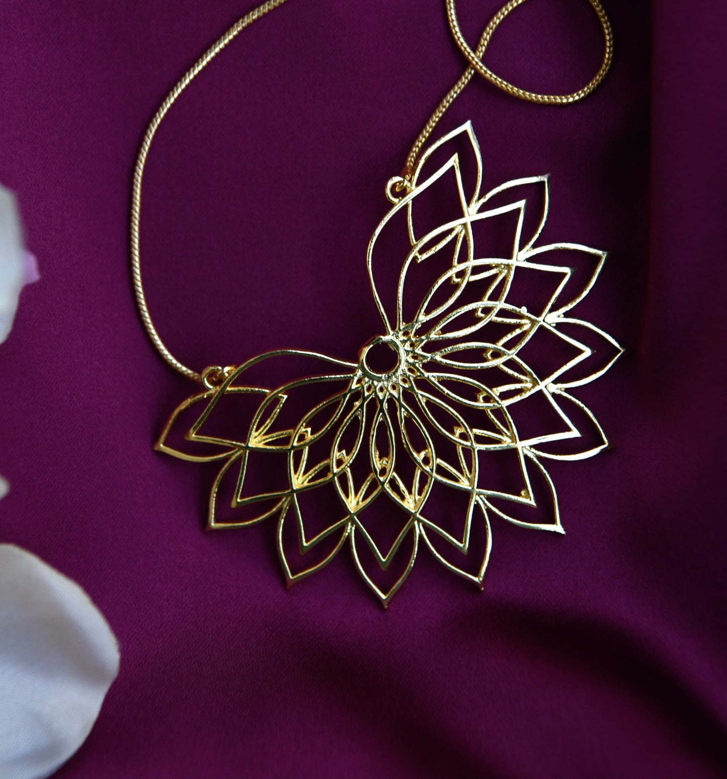 Lotus Bloom Necklace