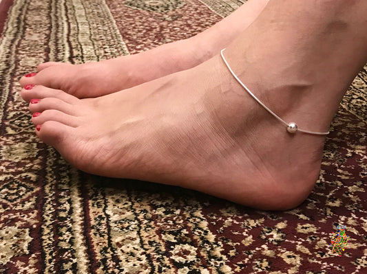 Dainty Ball Anklets