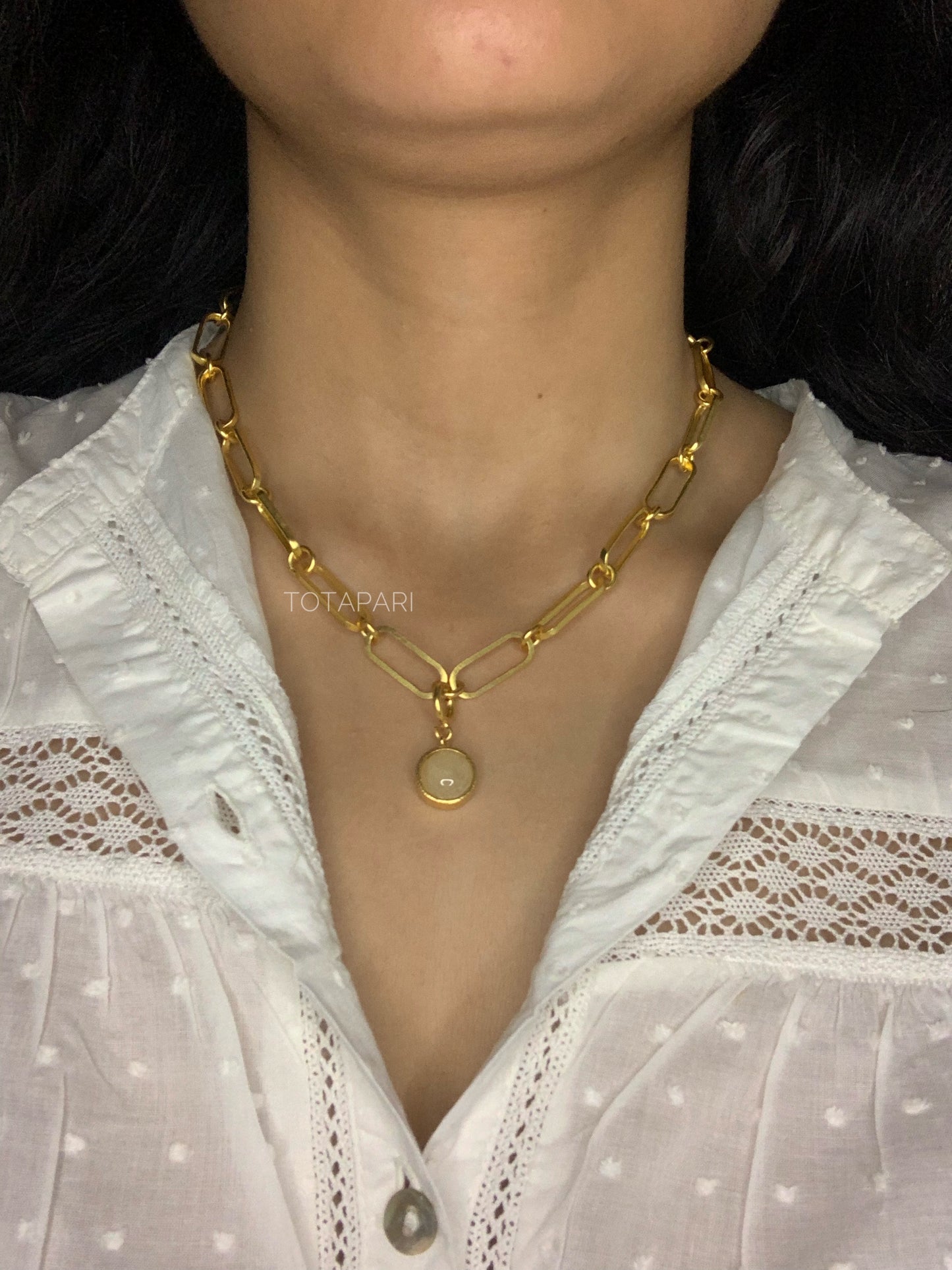 Manipura Chakra Linked Necklace