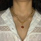 Sacral Chakra Linked Necklace