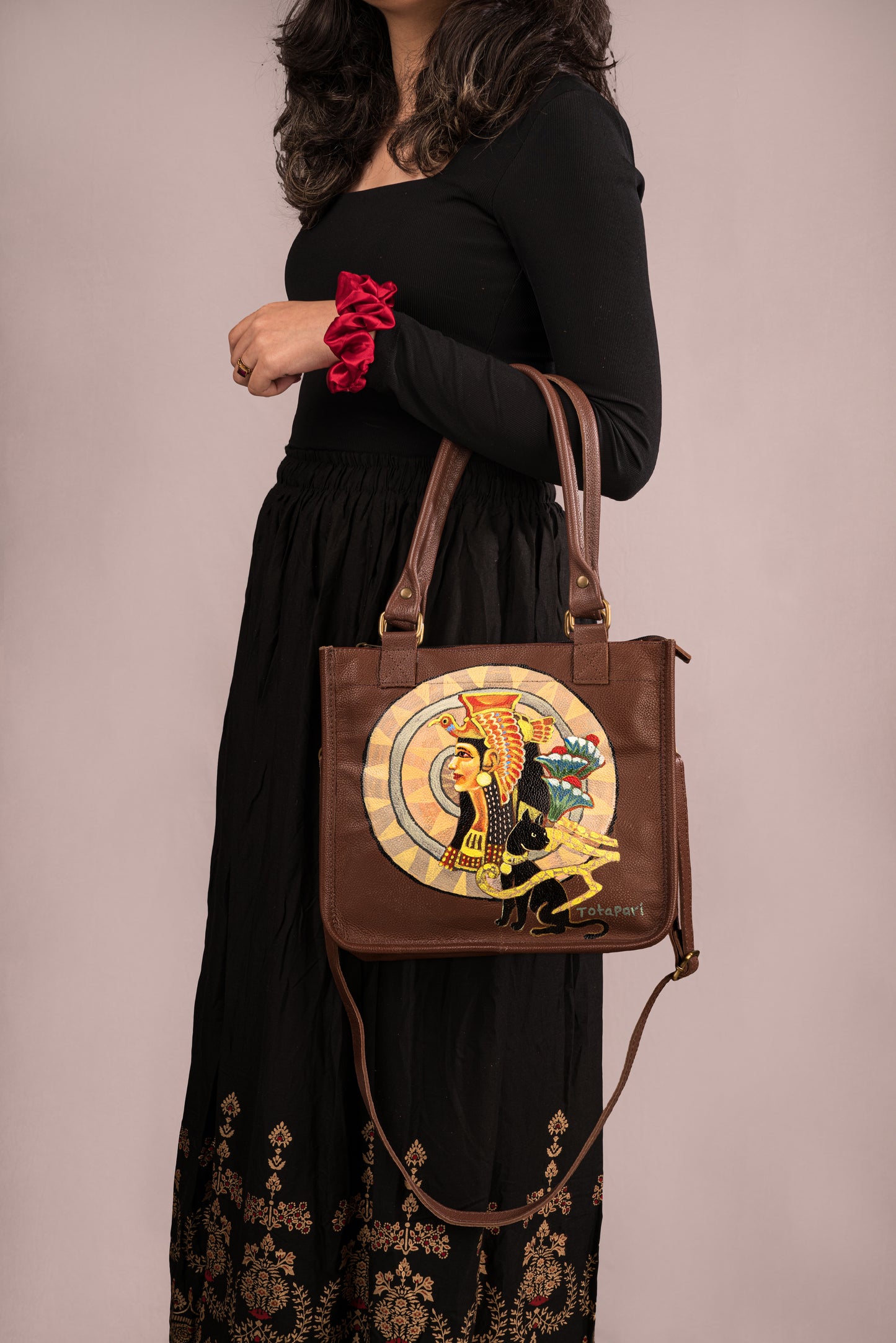 Egyptian Glory Bag (Handpainted)