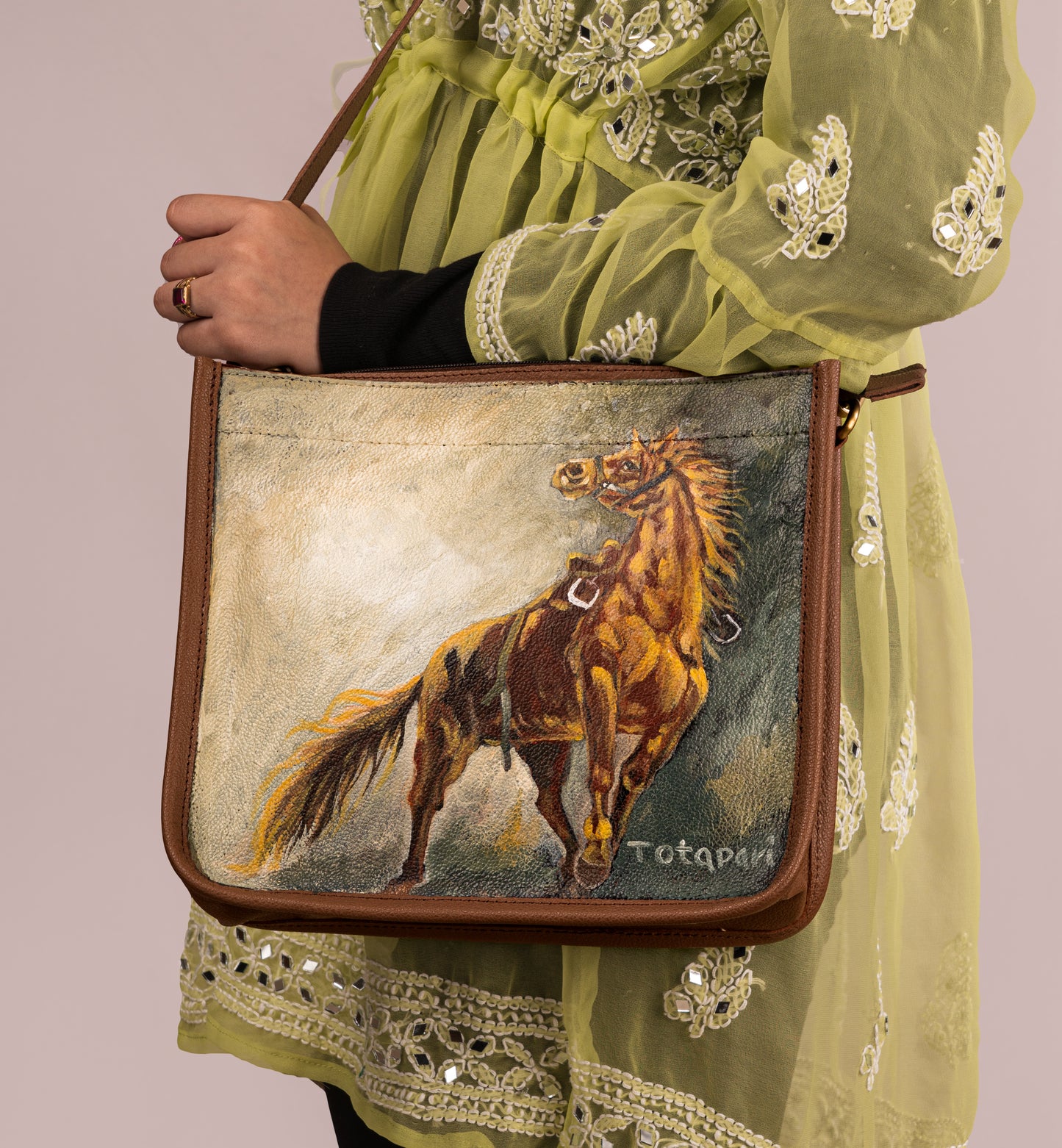 Stallion Bag (Handpainted)