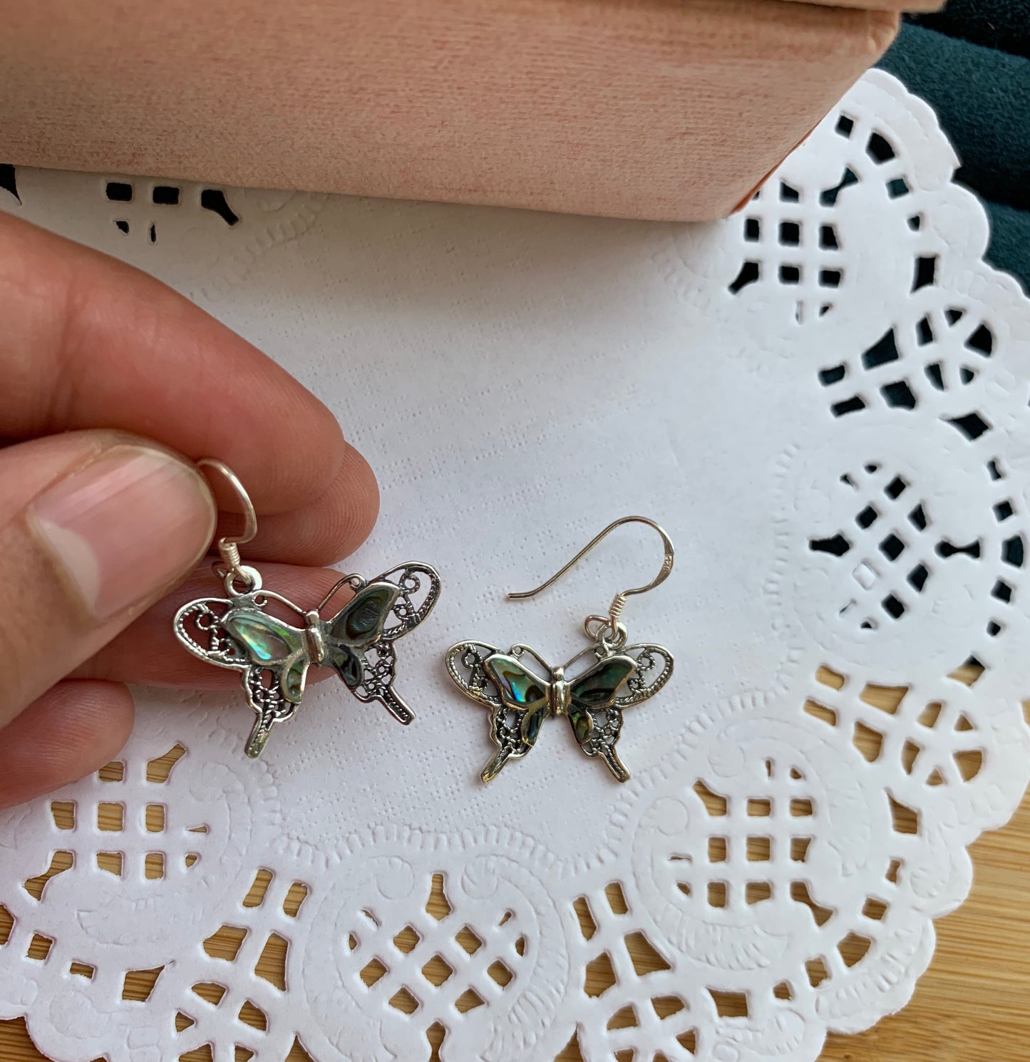 Winged Butterfly Earrings