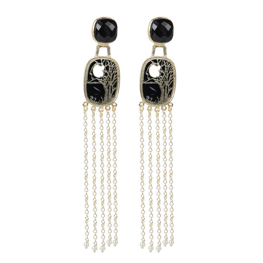 Moonlit Landscape Danglers