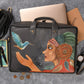 Kingfisher Laptop Bag (Handpainted)