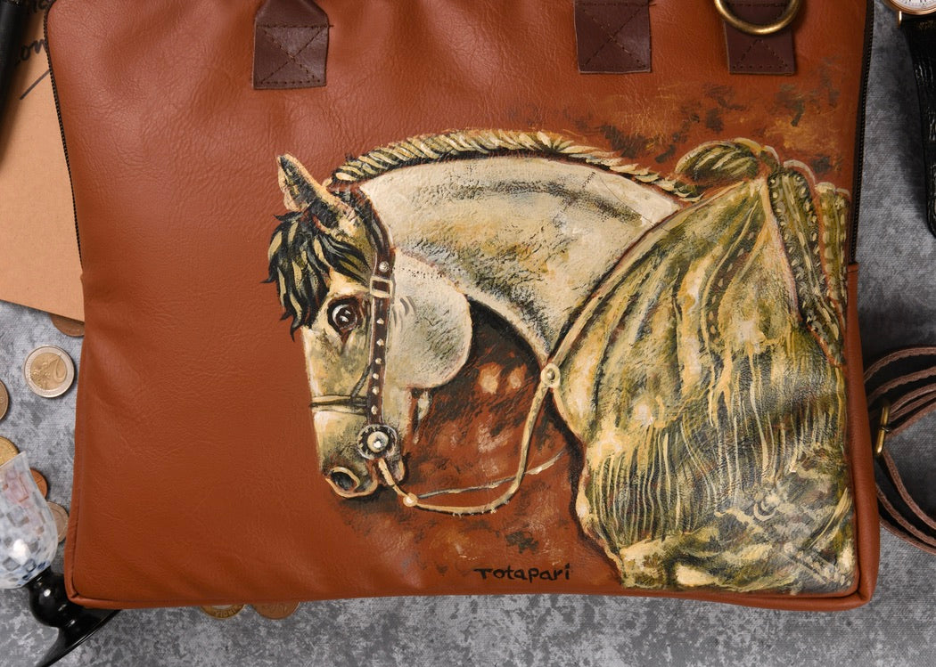 Rodeo Laptop Bag (Handpainted)