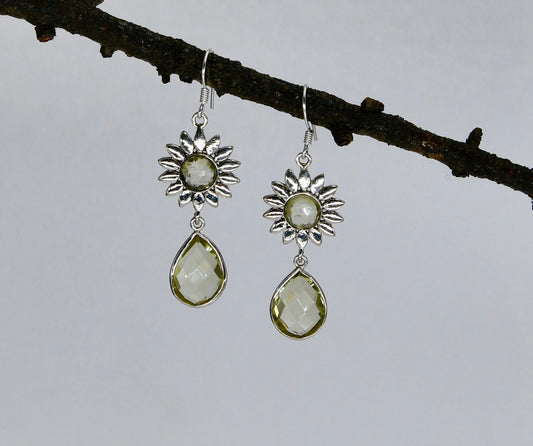 Citrine Danglers