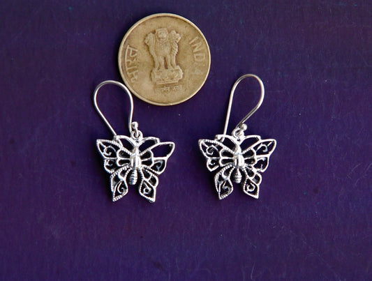 Filigree Butterfly Earrings