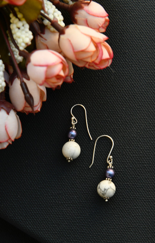 Ivory and Violet Drops